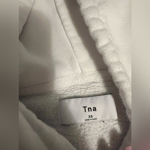 White and blue hoodie from aritzia! - Picture 3 of 3